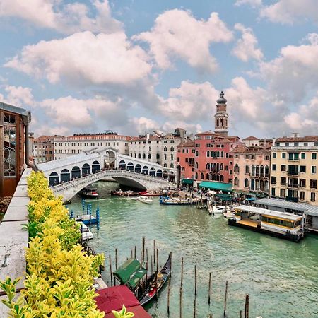 Rialto Terrace On The Grand Canal Benátky Exteriér fotografie