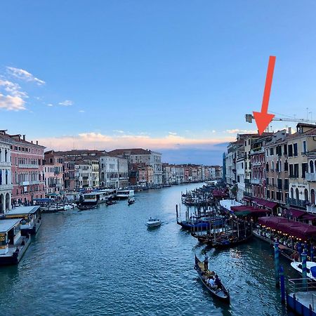 Rialto Terrace On The Grand Canal Benátky Exteriér fotografie